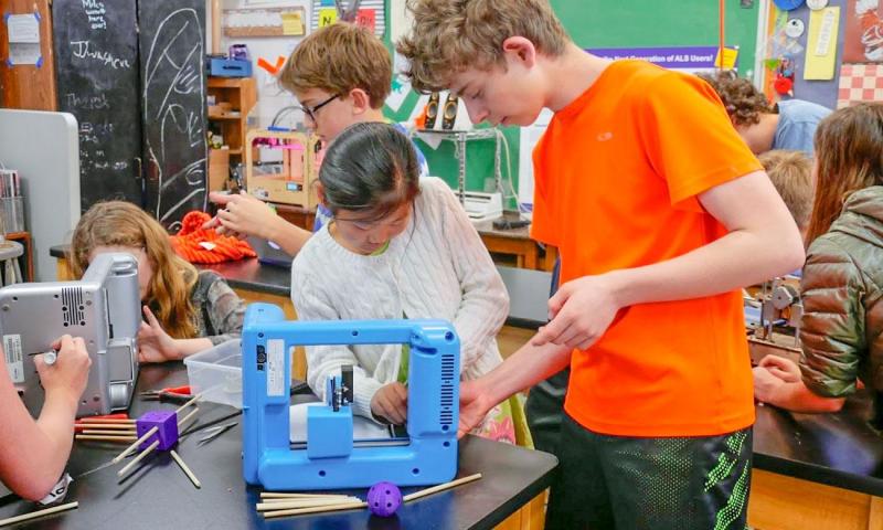 Как используются модели для печати на 3D принтере в школьном образовании?