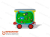 Бизиборд детский «Скорый поезд» (4 модуля) 