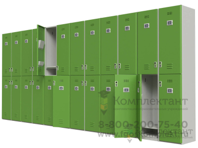 Шкаф для хранения и зарядки мобильных телефонов Innovator на 64 ячейки с кодовыми замками 🪑 в Москве