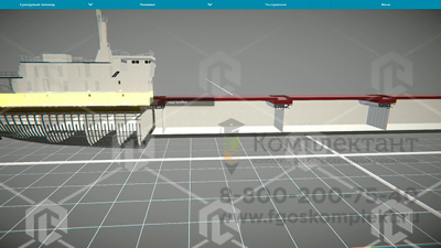Виртуальный стенд "Конструкция и устройство корпуса судна в г. Москва