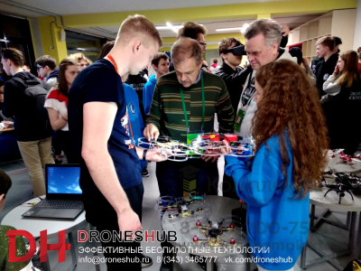 Учебный макет дрона DH:maket. Набор развивающий инженерное и логическое мышление, творческие способности и навыки программирования. в Москве