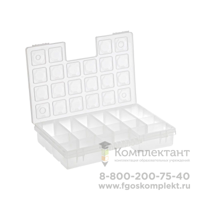 "Gamma" Коробка для шв. принадл. пластик OM-009 салатовый
