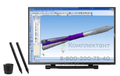 Станция автоматизированного проектирования, цифрового моделирования и графического дизайна ''Интерактивный кульман-2150" 📺 в Москве