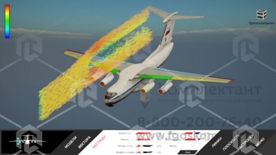 Виртуальный программный комплекс «Аэродинамика самолета, механизация и аэродинамические силы, действующие на самолет» в г. Москва