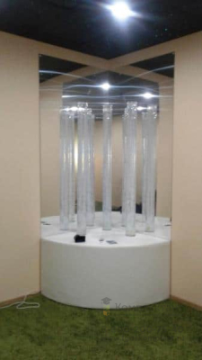 Сенсорный уголок с тремя колоннами «ТРИО», высота уголка 200 см., D трубы 11 см. для детских садов (ДОУ) купить по низким ценам