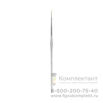 Для вязания "Gamma" MCH крючок металл d 1.1 мм 12 см в блистере №10