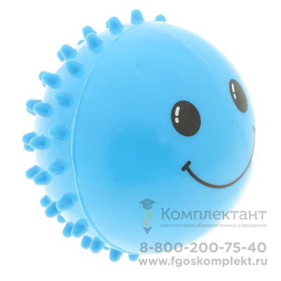 Мяч массажный SL Рожица 10 см для детских садов (ДОУ) купить по низким ценам