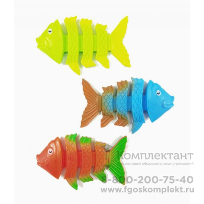 Гибкие рыбки для ныряния HYDROTONUS (3 шт.)