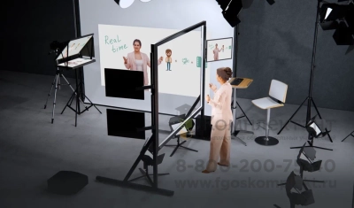 Интерактивная видеостудия для трансляций и записи учебного контента Джалинга  Touchboard 📺 в Москве