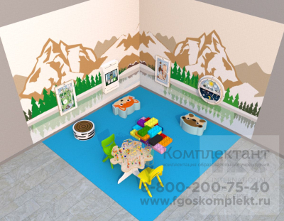Игровая комната для детского сада Innovator Playroom (для помещений 8-10 м кв) 