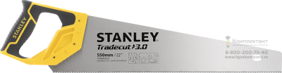Ножовка по дереву STANLEY TRADECUT 550 мм 7 TPI STHT1-20352 [STHT1-20352]