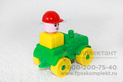 Игрушка трактор конструктор 