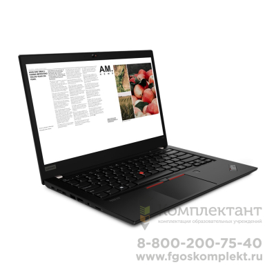 Ноутбук Lenovo ThinkPad T14 G1 Intel Core i5-10210U/8Gb/SSD512Gb/14"/IPS/FHD/Eng keyboard/NoOS/black (20S1A0F6CD) (672054)  🖥 от производителя в г. Москва