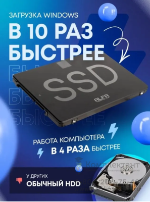Автоматизированное рабочее место специалиста с монитором Тип 9 i5/8Gb/SSD512/Windows 10 Pro 📺 в Москве